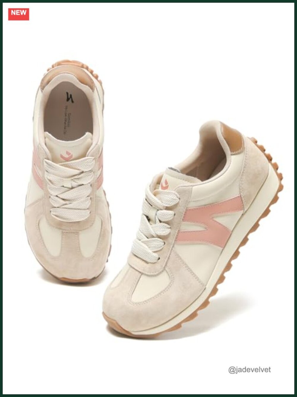 Women's Wide Toe Box Non-Slip Walking Fashion Sneakers